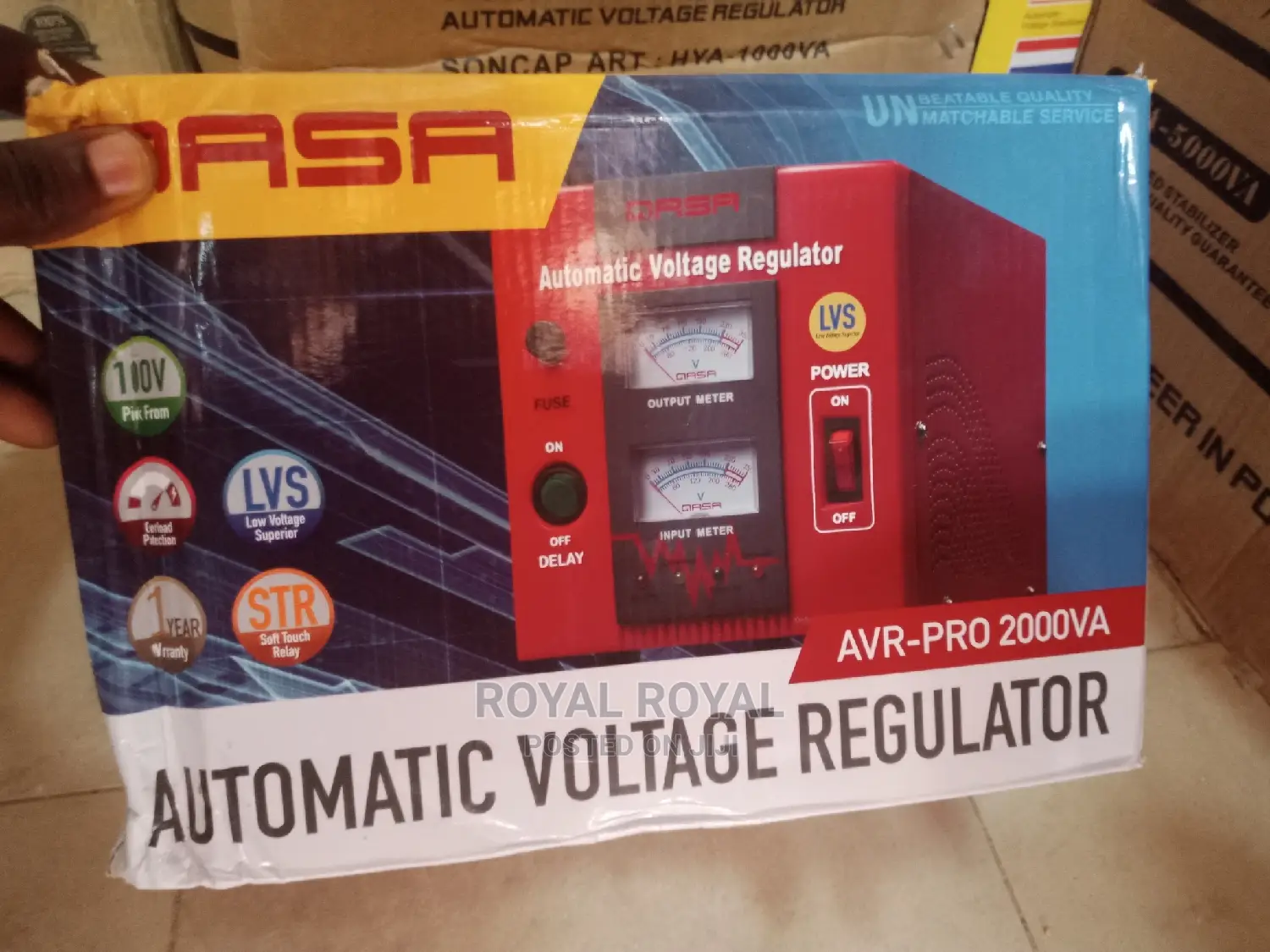 Authentic Stabilizer Qasa (2kva) Automatic Voltage Regulator