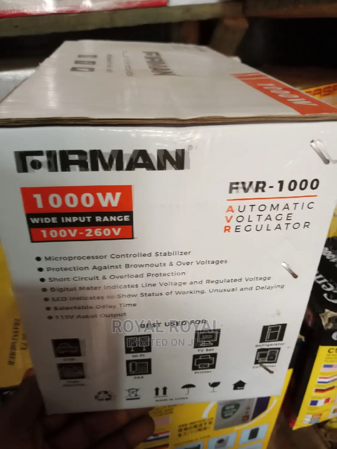 (FVR-1000) Firman Stabilizer