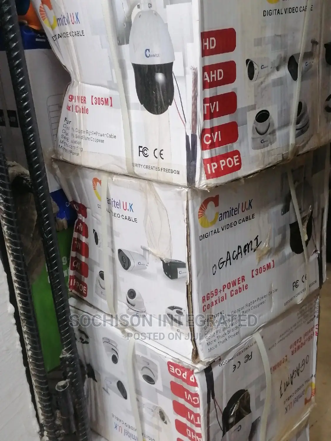 Rg59 Coaxial CCTV Cable 305 Meter Roll