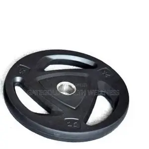 Olympic Tri-Grip Rubber Plates P2410B.5