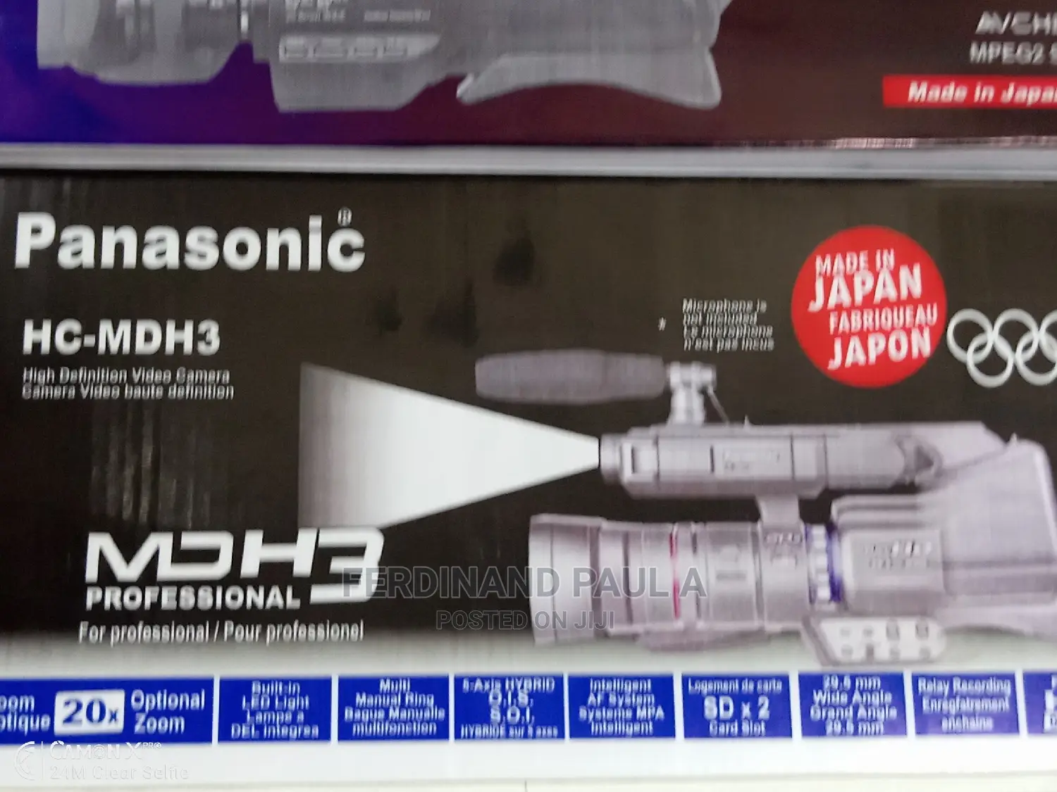 Panasonic Professional Camera MDH3