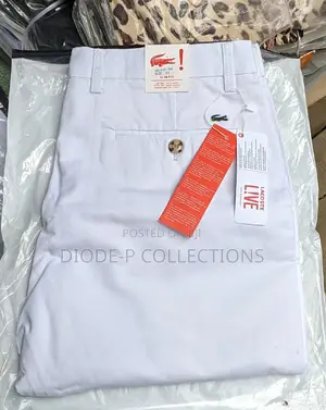 White Chinos Trousers