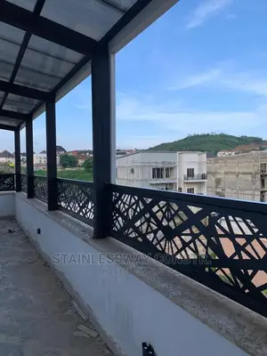 Lasercut Balcony Railing at Lifecamp Abuja