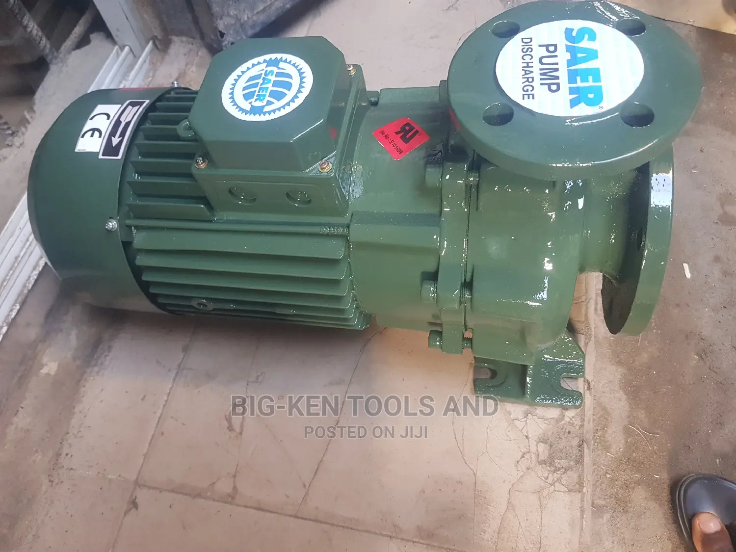 SAER Pump 7.5hp