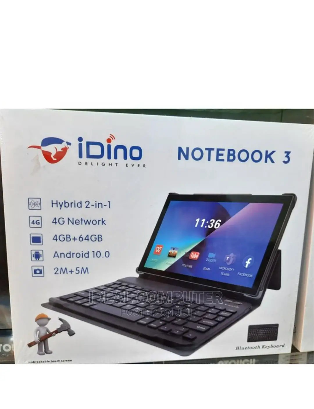New Dino Notebook 3 64 GB Black