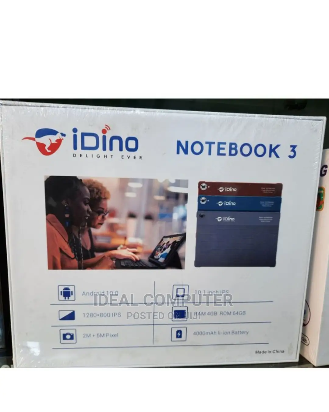 New Dino Notebook 3 64 GB Black