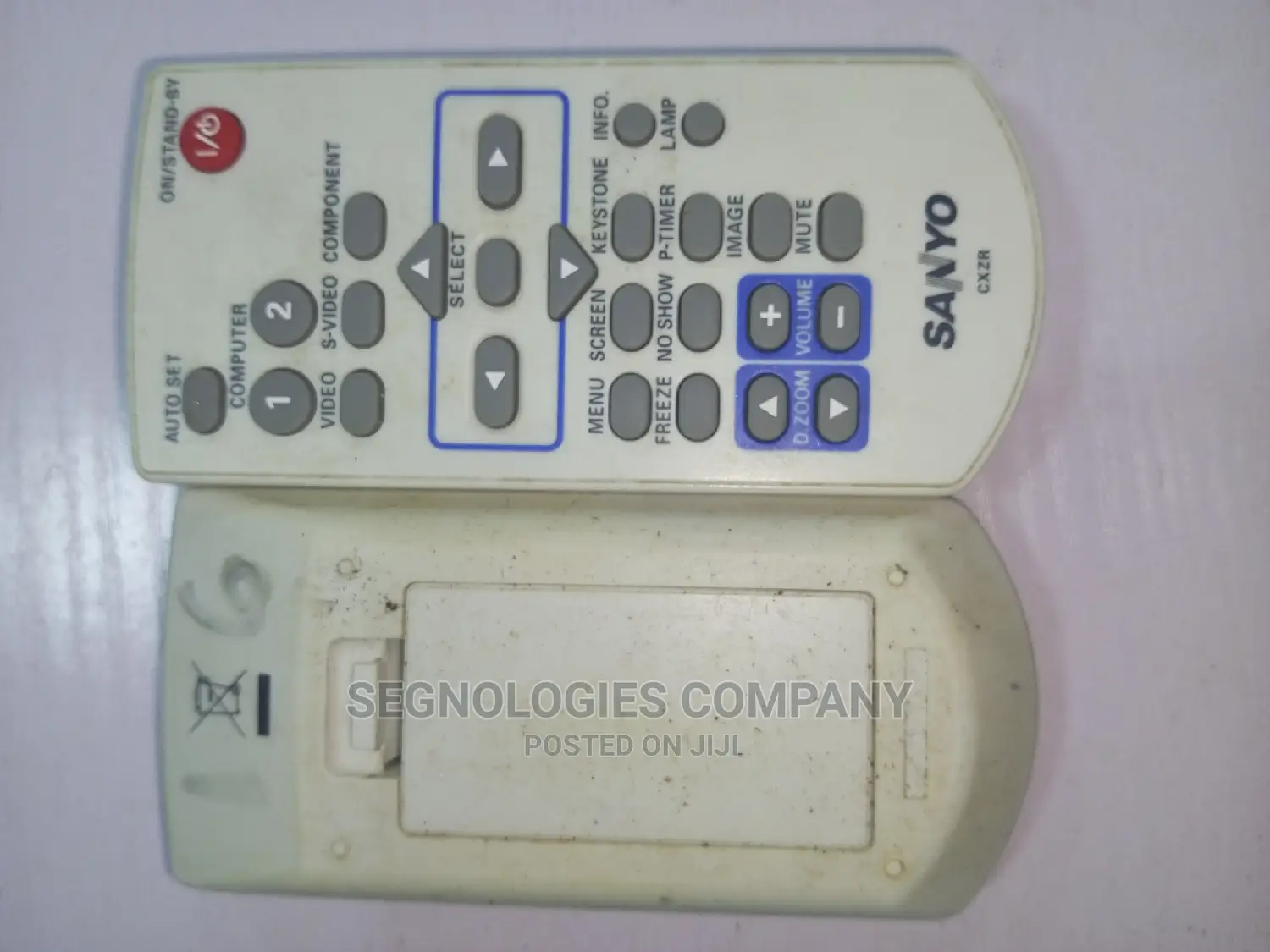 Sanyo Projector Remote