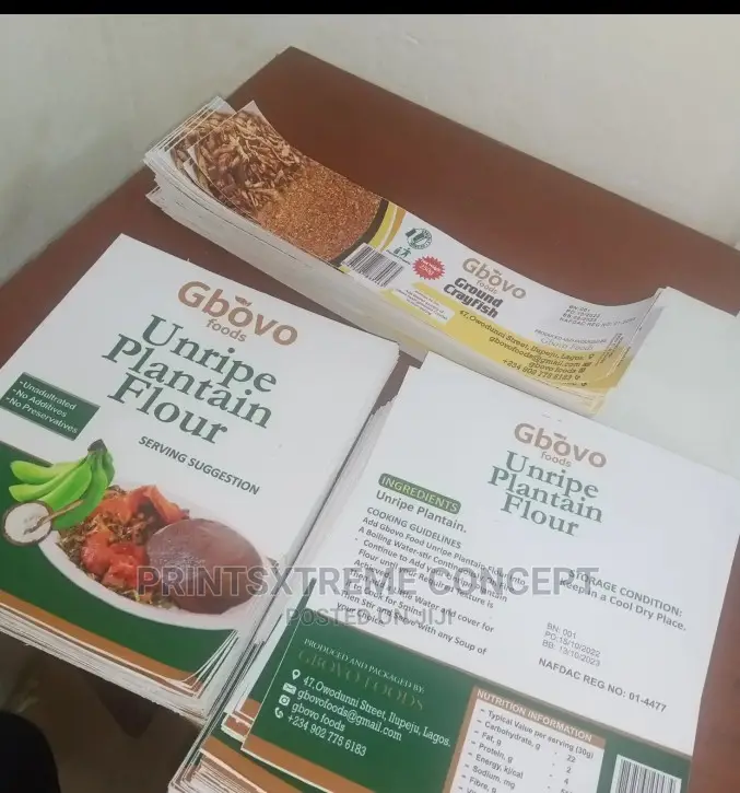 Sticker Printing for Product Packaging