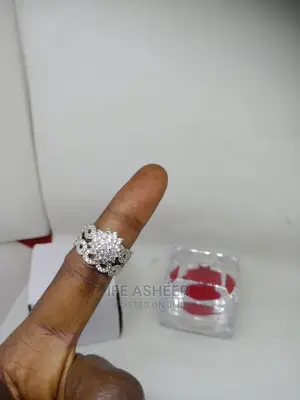 Couples Silver Set of Wedding Ring - Size 6 Female