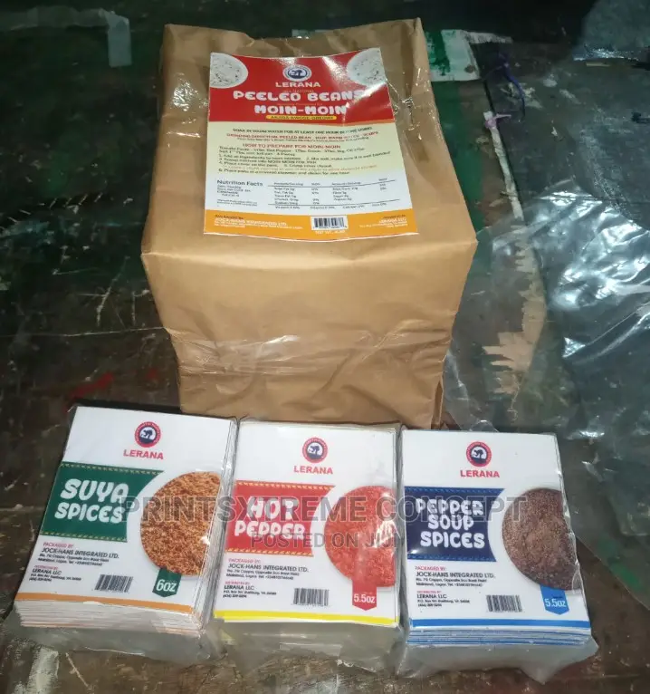 Sticker Printing for Product Packaging