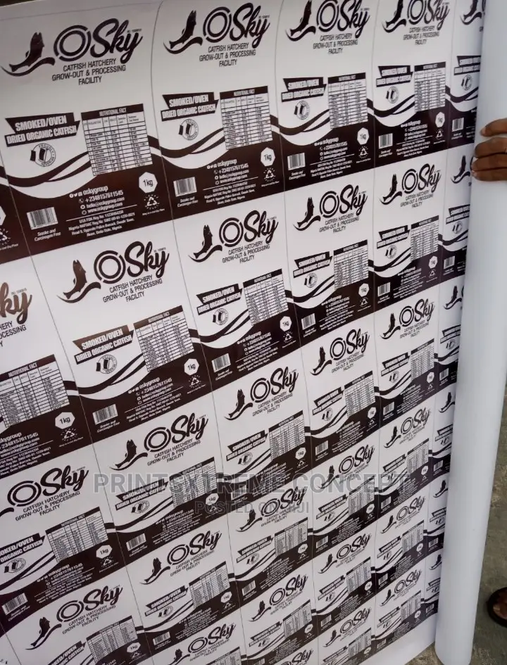 Sticker Printing for Product Packaging
