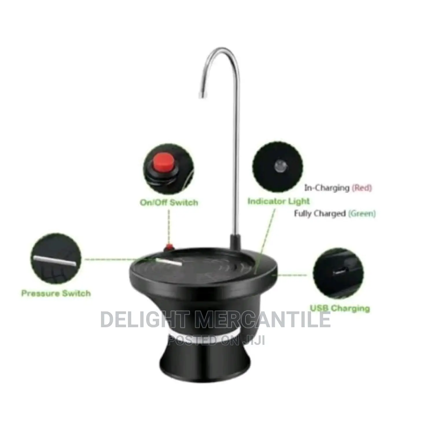 Automatic Rechargeable Water Dispenser
