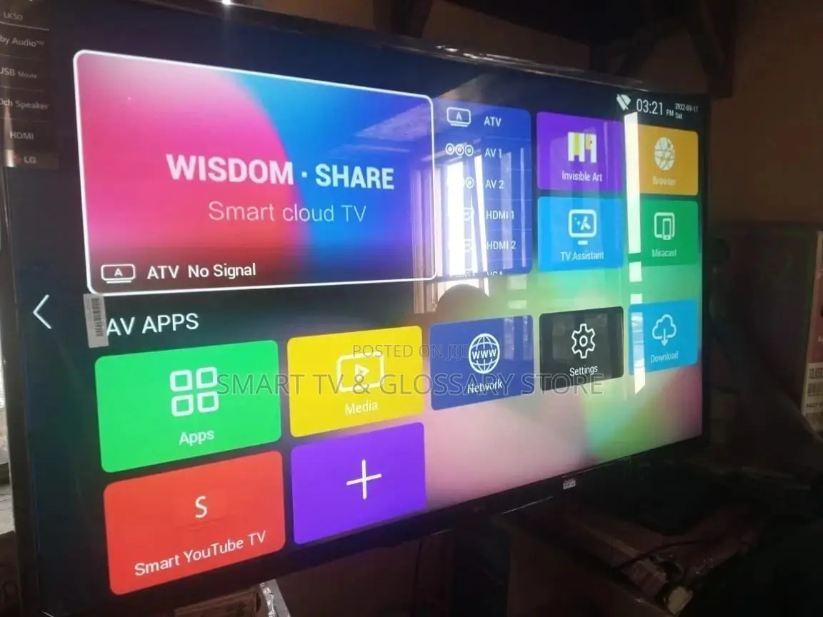 New Android LG Smart 55" Tv