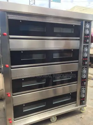 4 Deck 16 Trays Industrial Gas Oven.