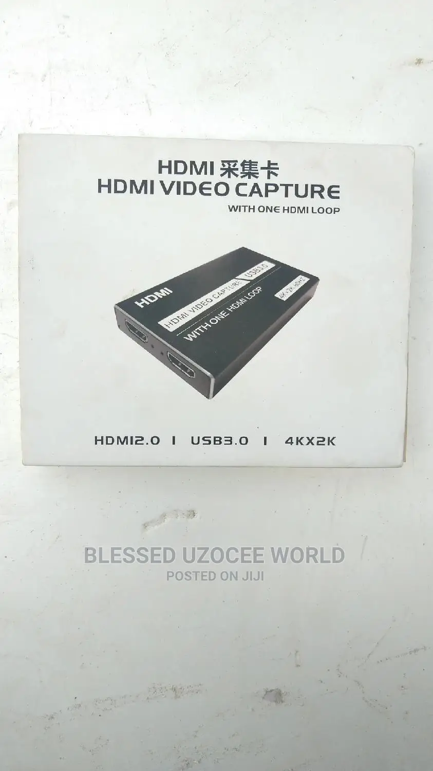 3.0 HDMI Video Capture Card for Live Broadcast