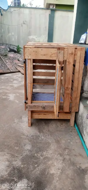 Pallet Wooding Cage for Dogs