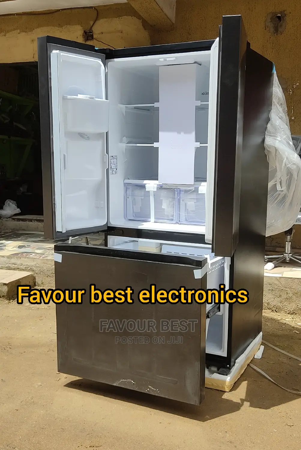 Samsung Inverter 3 Door Bottom Freezer Dispenser With Ice