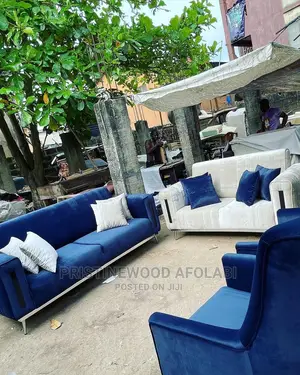 Luxury 7 Seater Living Room Fabric Sofa Chair.
