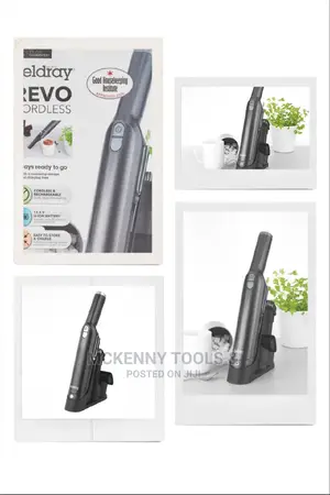 Beldray Revo Cordless Handheld Vacuum Cleaner, Grey/Silver