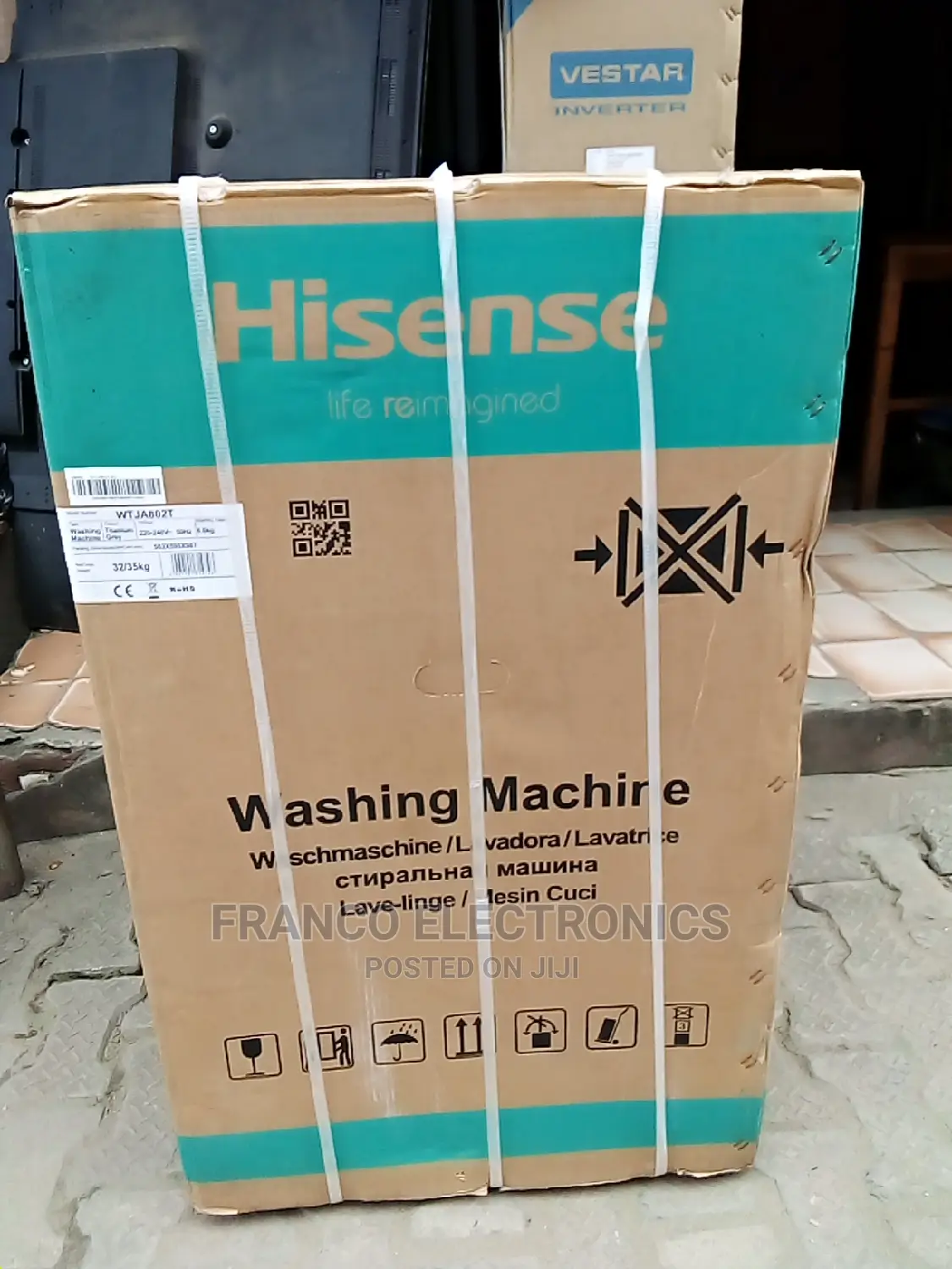 Hisense 8kg Automatic Washing Machine