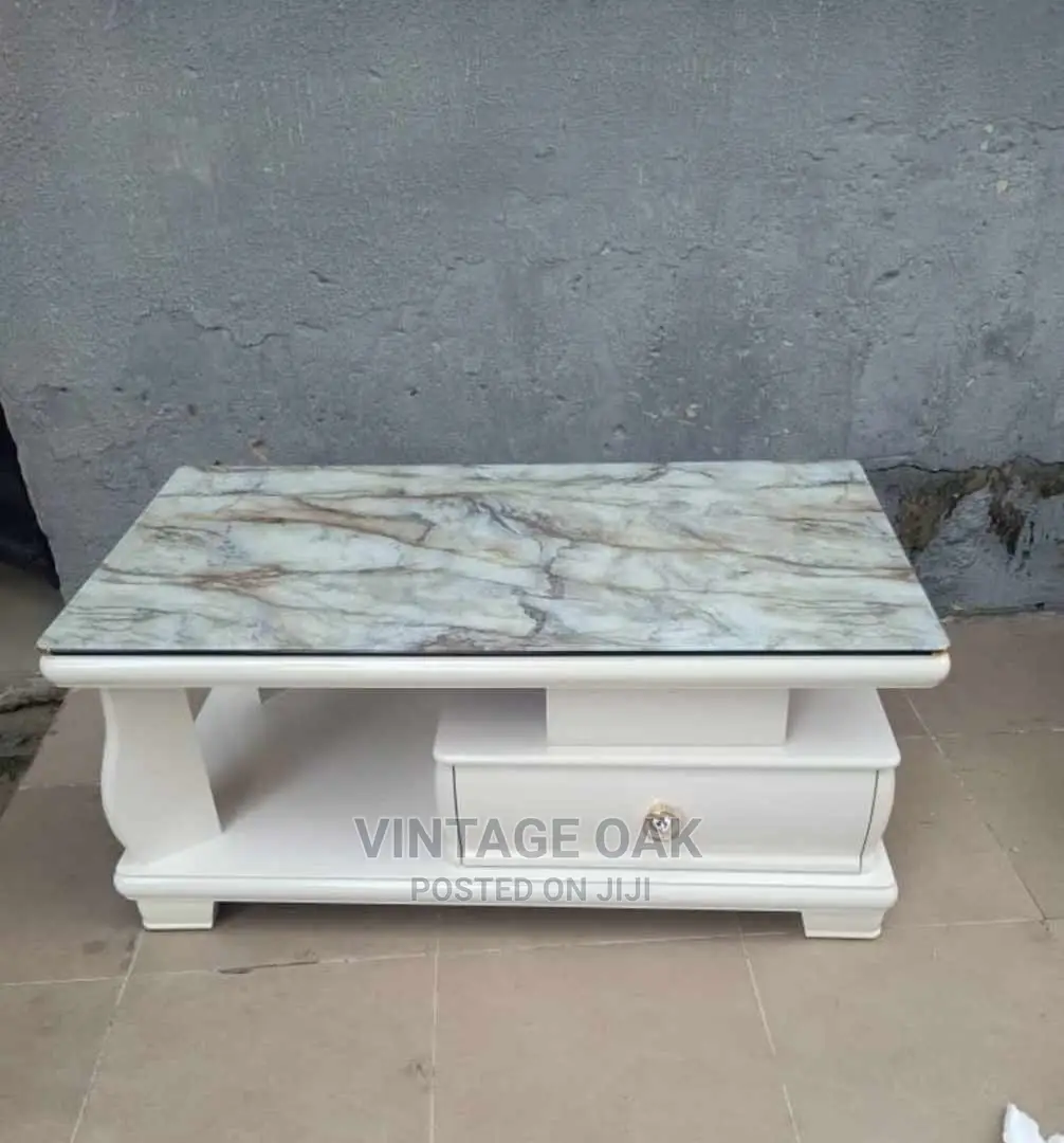 Classic Coffee Centre Table With Two Side Drawers