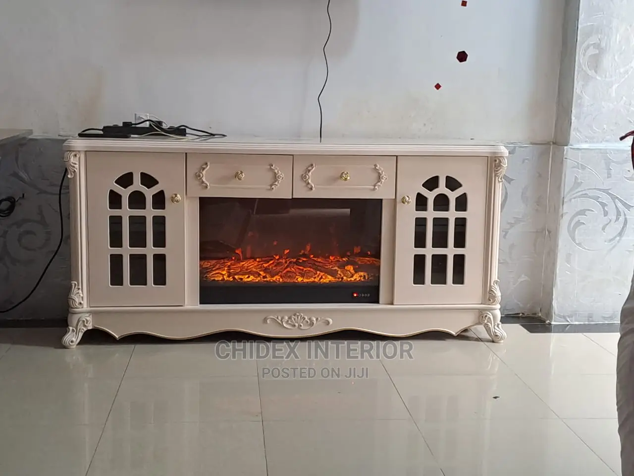 Fireplace TV Stand