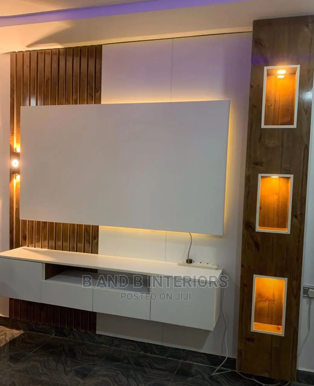 Waĺl Clading, Wall Designs, TV Designs