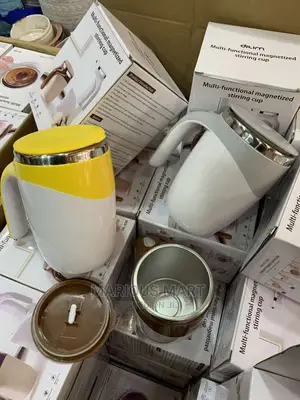 Magnetic Stirring/Mixing Mug