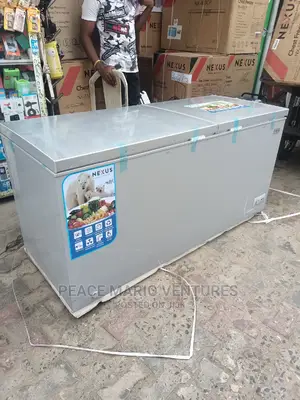 Nexus Double Door Freezer 550litres With Transparent Glass