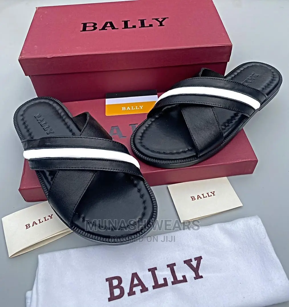 Bally Leather Slipers