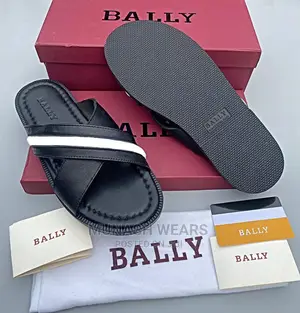 Bally Leather Slipers