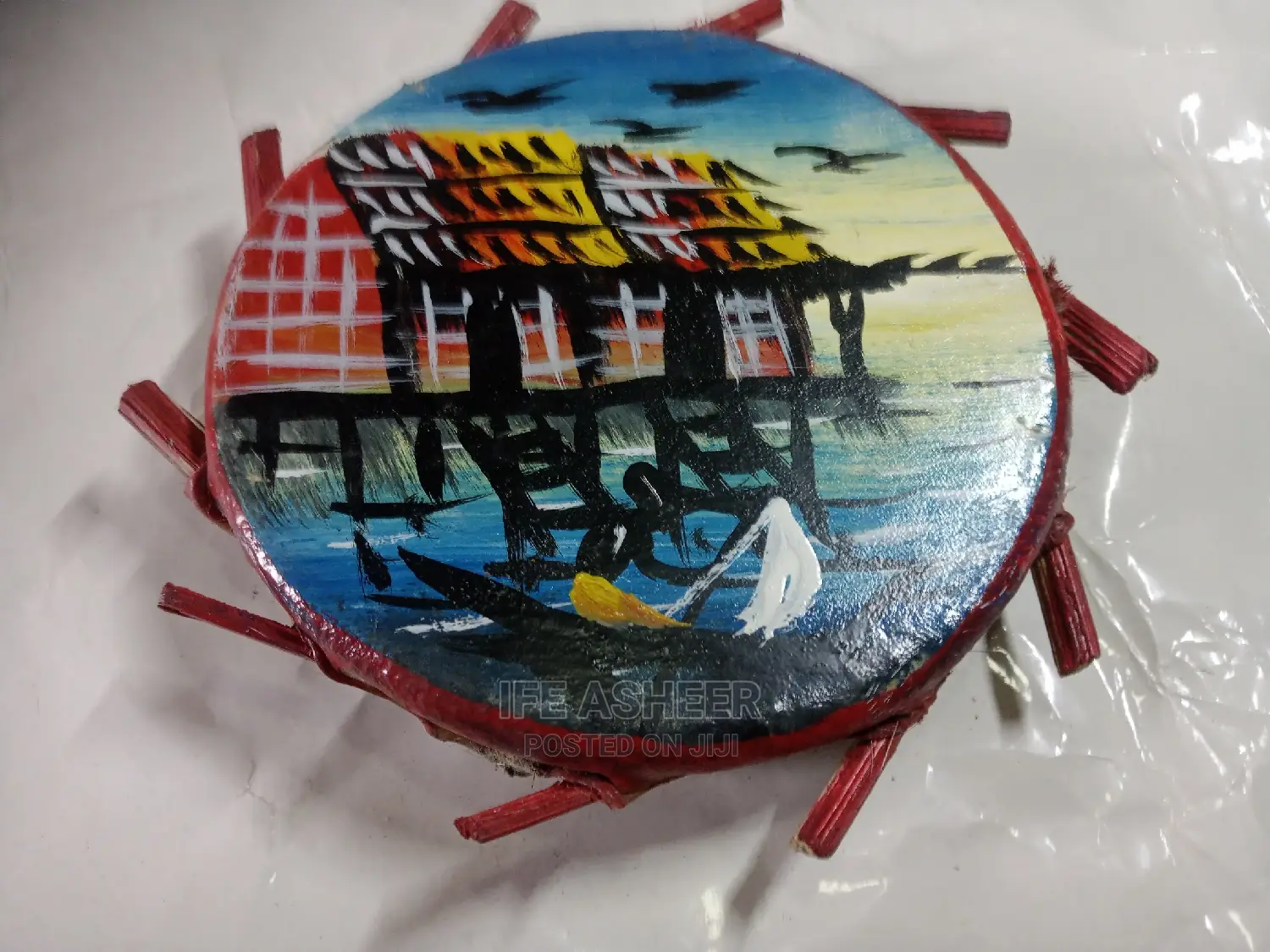 Sakara Drum 001(Talking Drum)