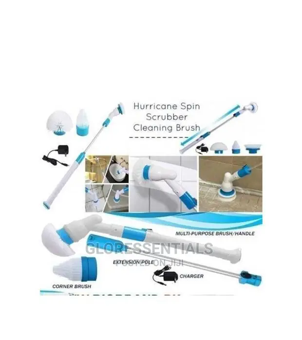 Rechargeable Spin Scrubber 3 Different Brush Type
