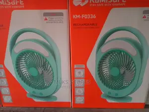 Photo - Km - F0336 Rechargeble LED Multi-Functional Fan