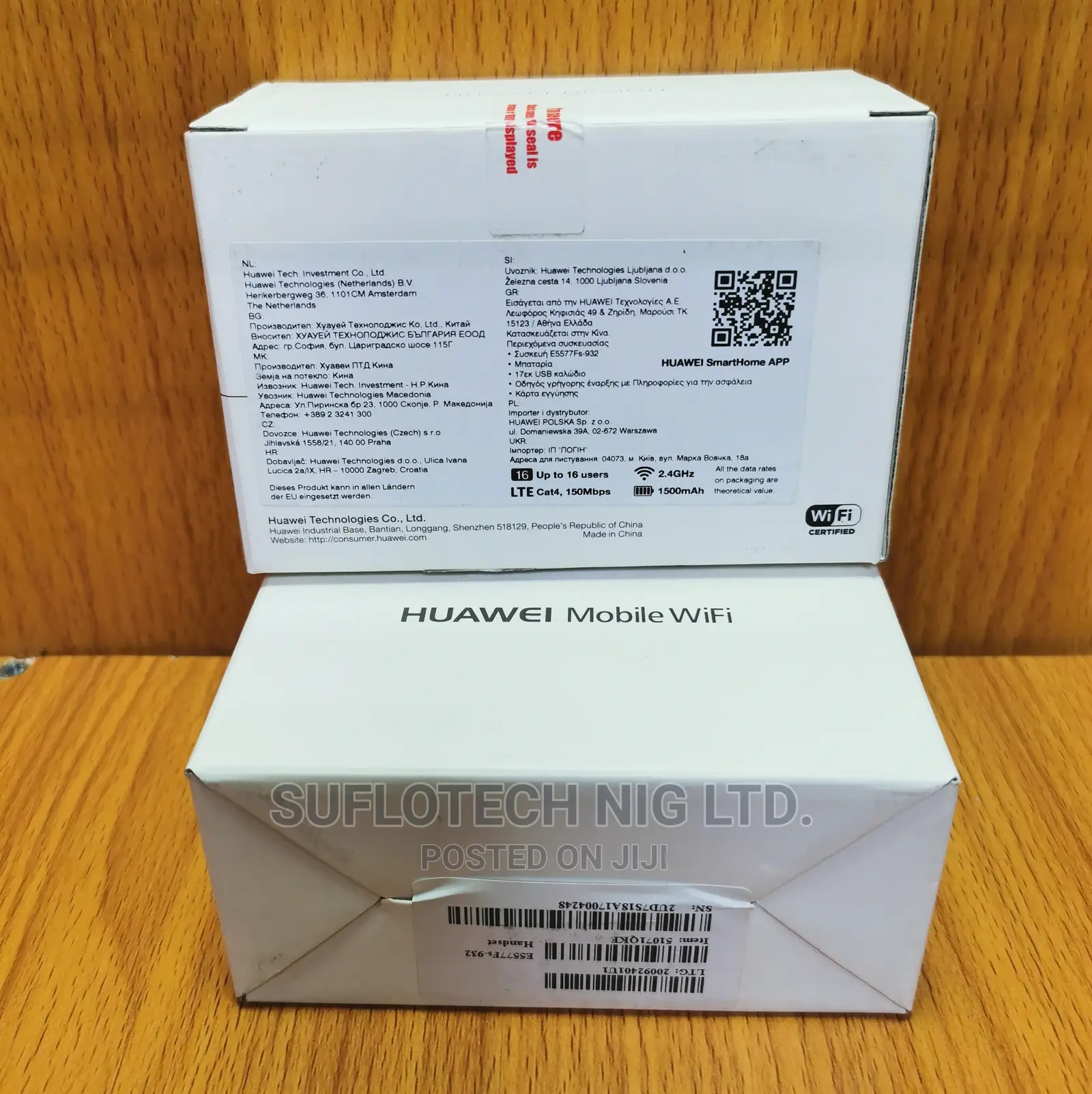 Huawei E5577fs-932 Cat4 Generic Pack