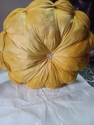 Exotic and Beautiful Throw Pillow 001 - Yellow