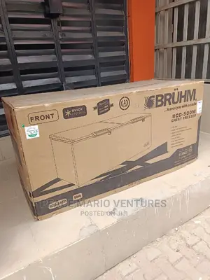 Bruhm Double Door Deep Freezer With Cool Pack 2years Waranty