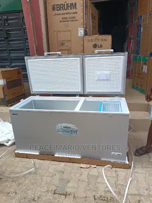 Bruhm Double Door Deep Freezer With Cool Pack 2years Waranty
