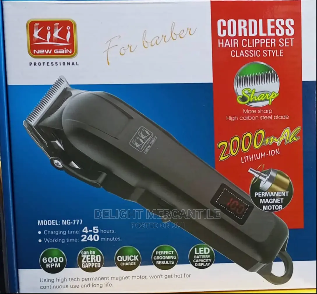 Kiki Digital Rechargeable Clipper