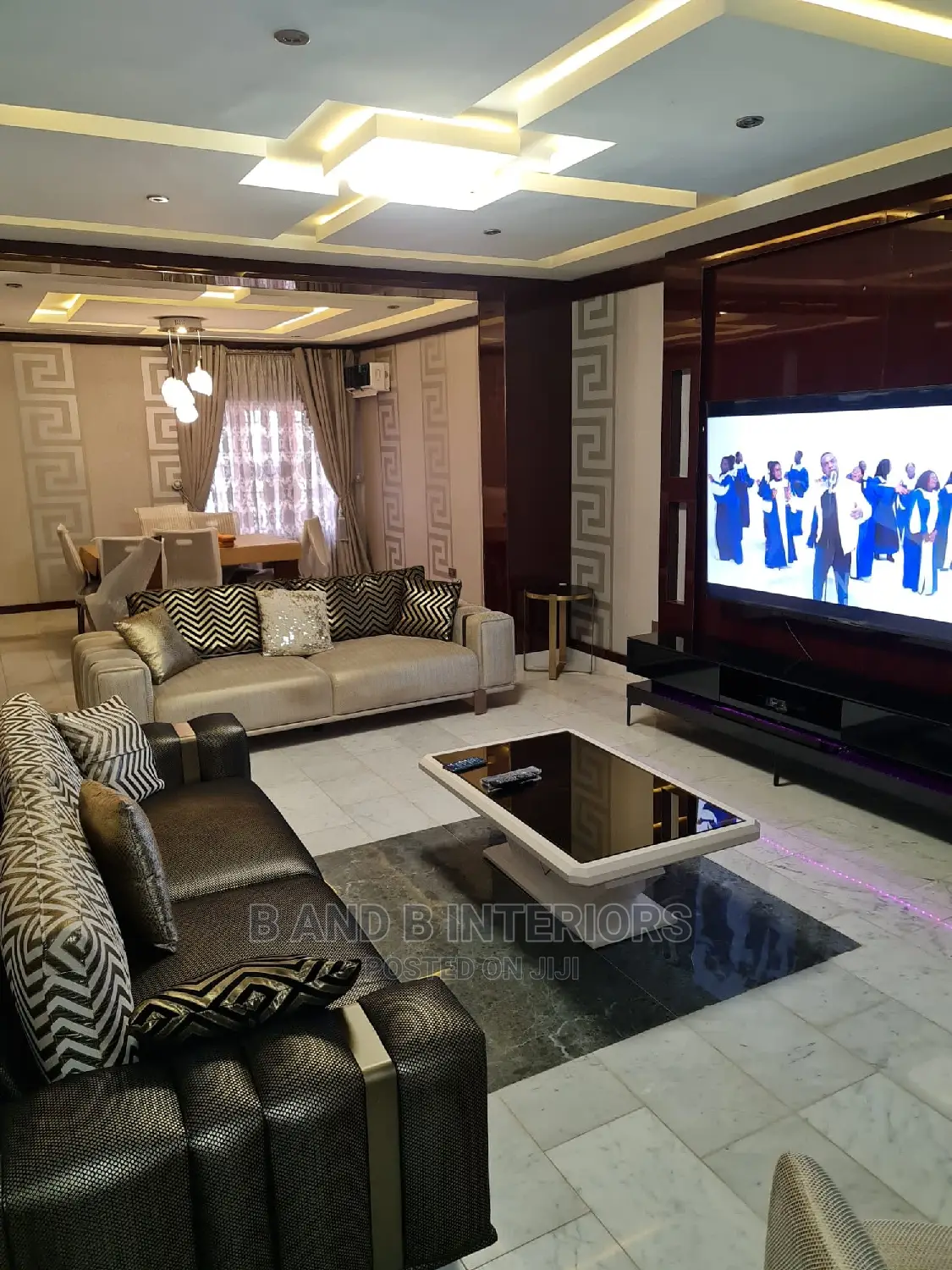 Wall Designed, TV Designed, Ceiling Designs, Wallpaper