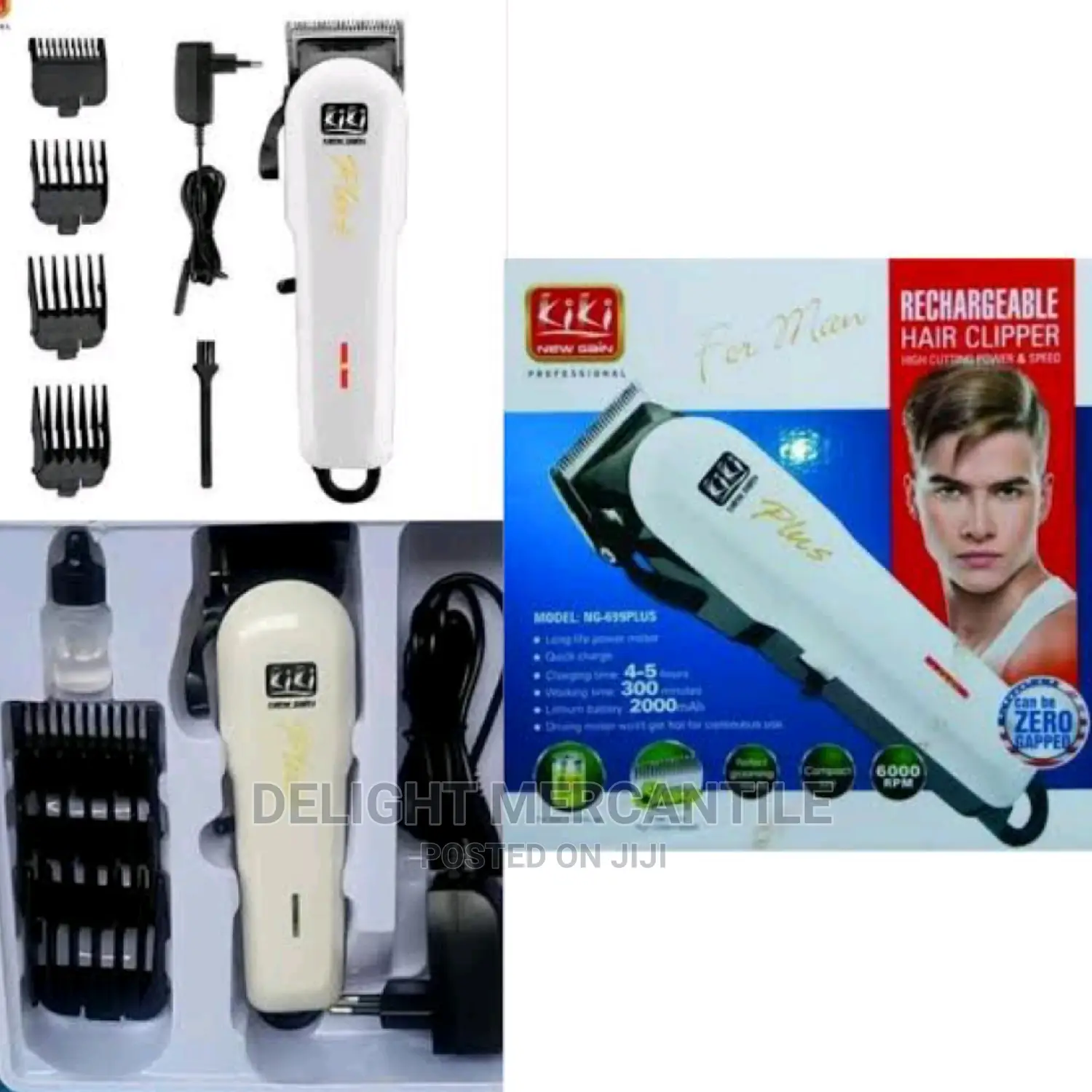 Kiki New Gain Rechargeable Clipper