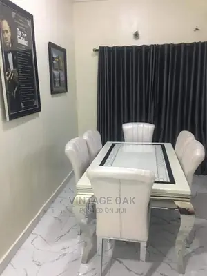 Classic 6 Seaters Dining Table Set.