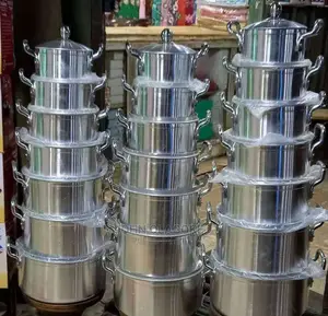 7 Set Aluminum Pot