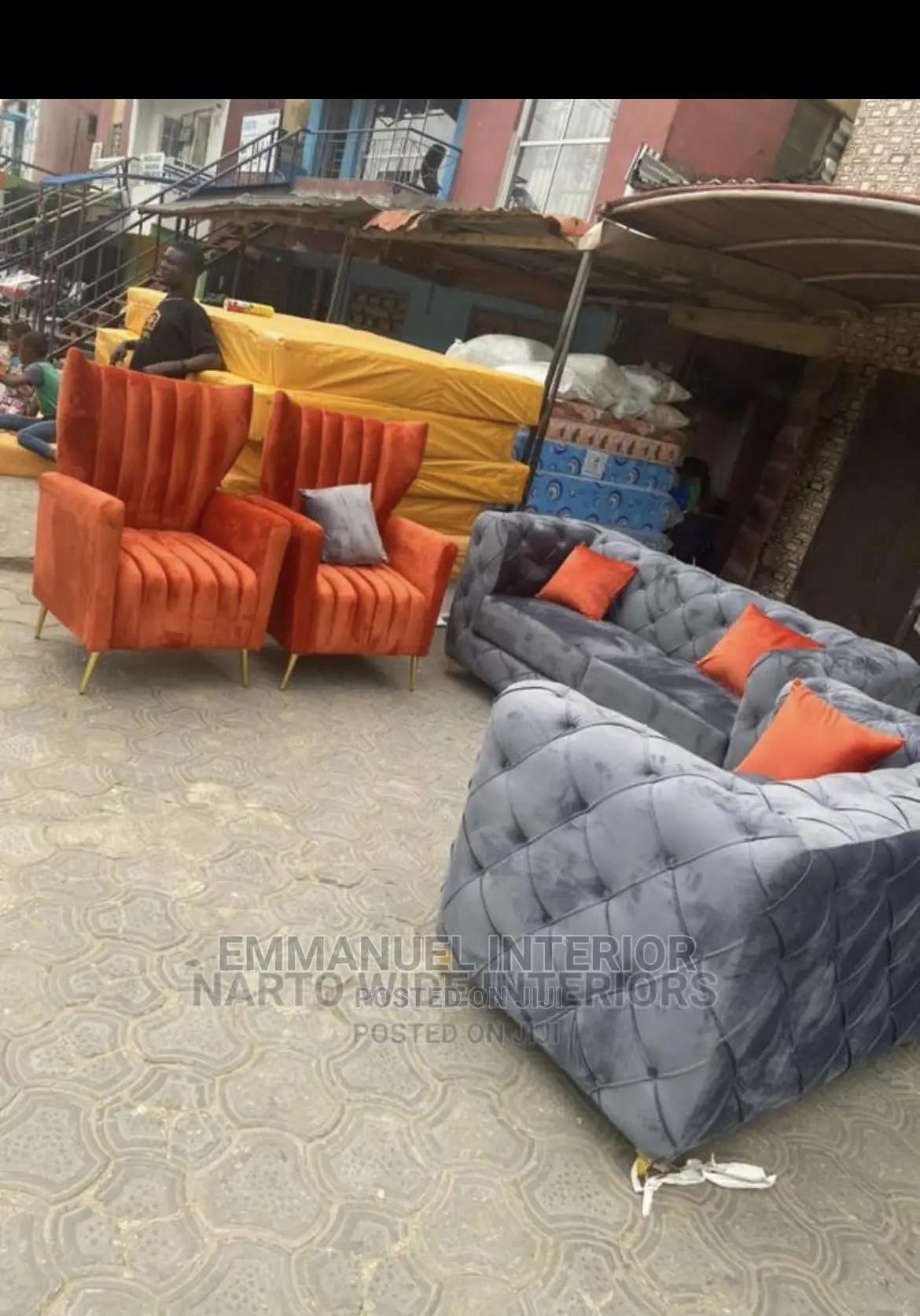 A Standard Chesterfield Sofa