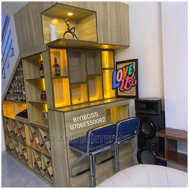 Wall Designed and TV Designs, Under Staircase Designed 