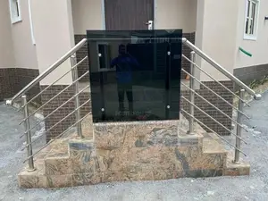 Glass /Stainless Handle Design