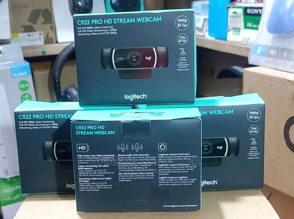 Logitech C922 PRO Stream Webcam
