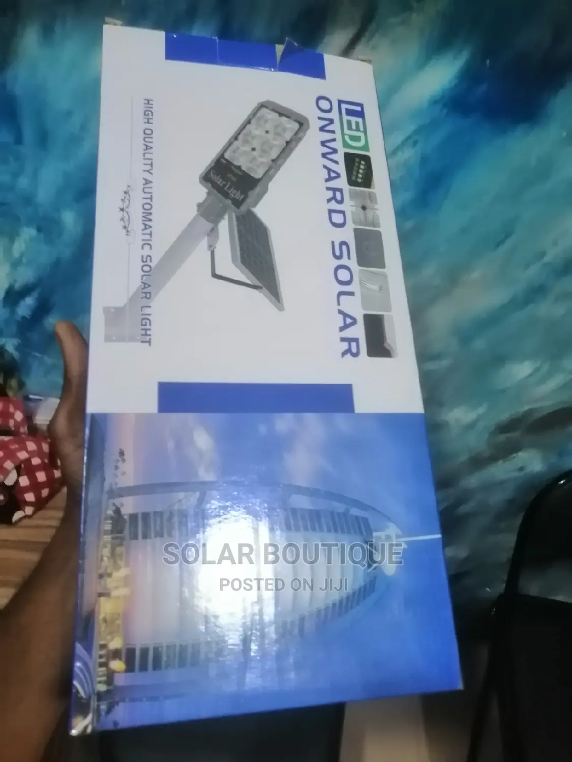 100w Solar Street Light Separate Panel