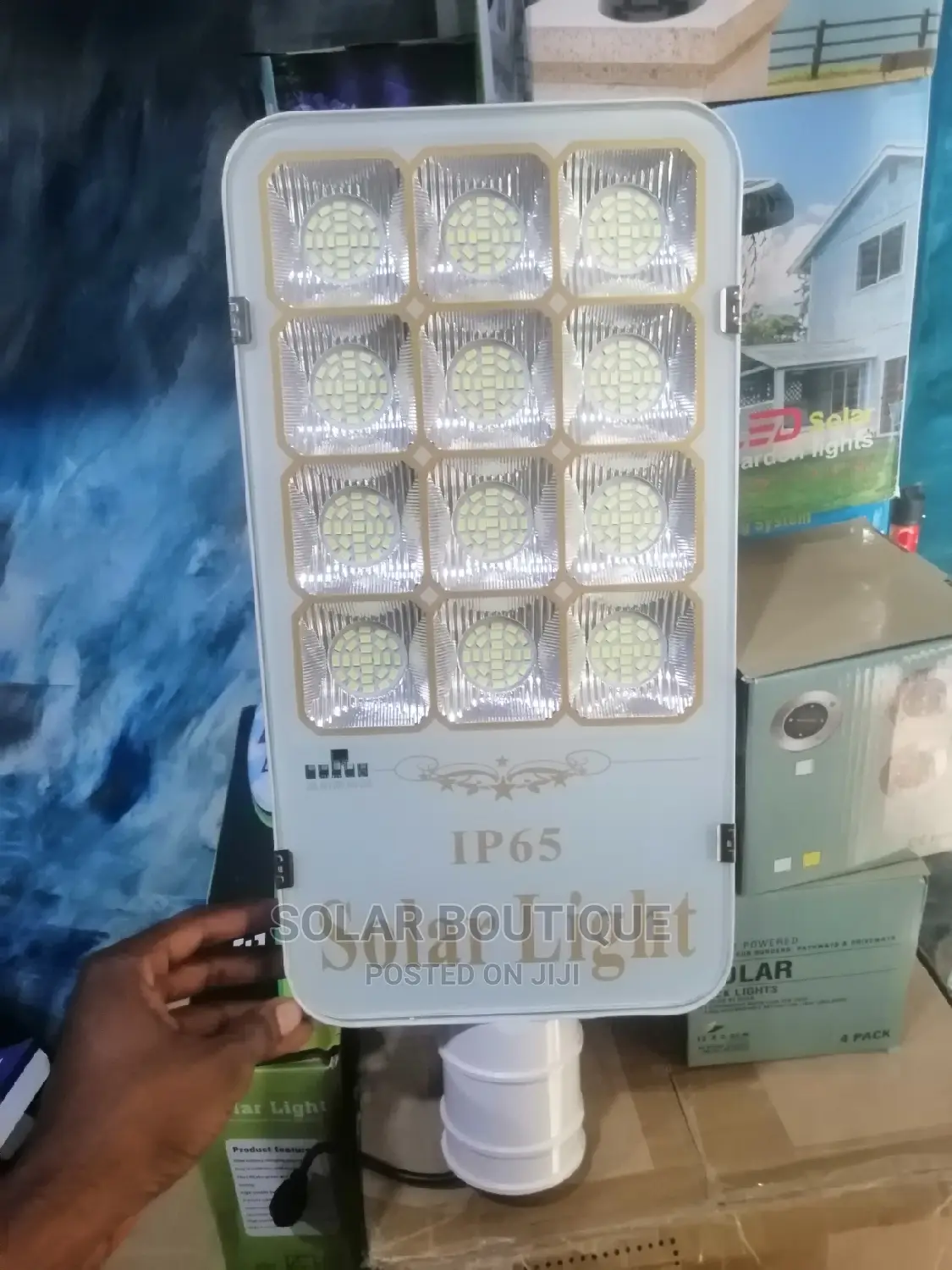 100w Solar Street Light Separate Panel