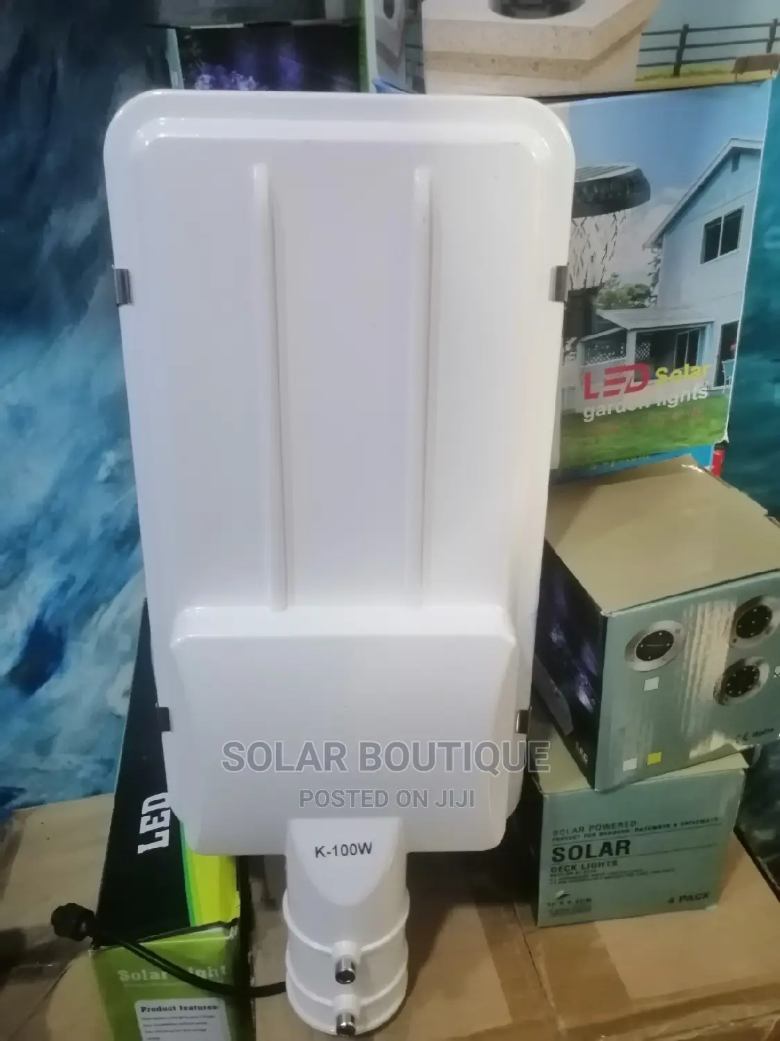 100w Solar Street Light Separate Panel